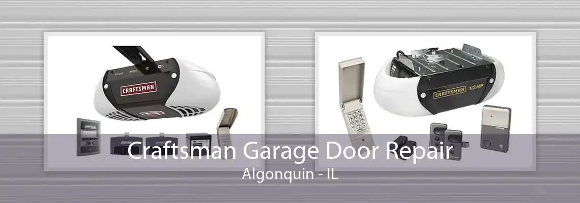 Craftsman Garage Door Repair Algonquin - IL