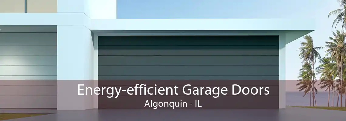 Energy-efficient Garage Doors Algonquin - IL