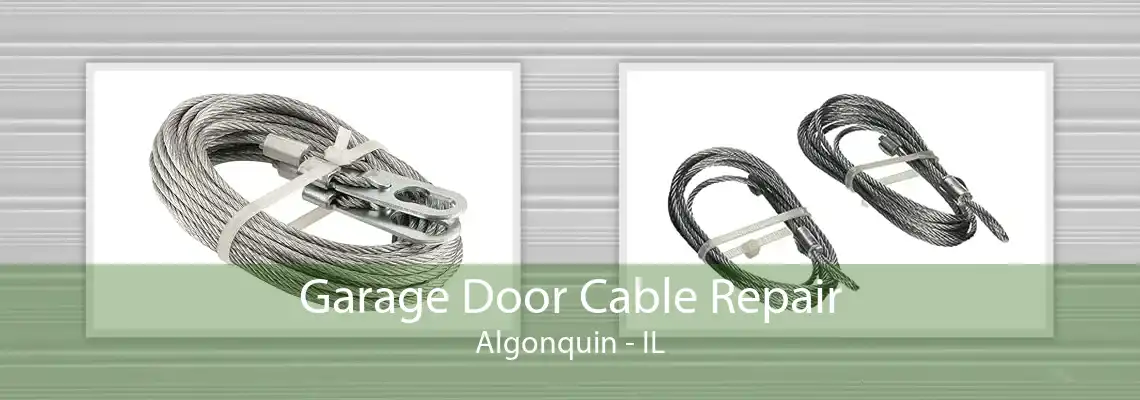 Garage Door Cable Repair Algonquin - IL