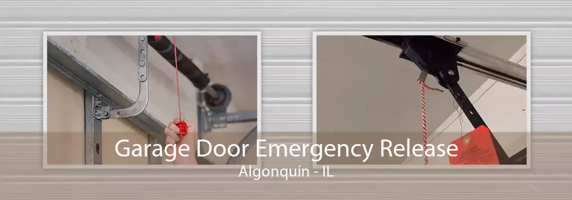 Garage Door Emergency Release Algonquin - IL