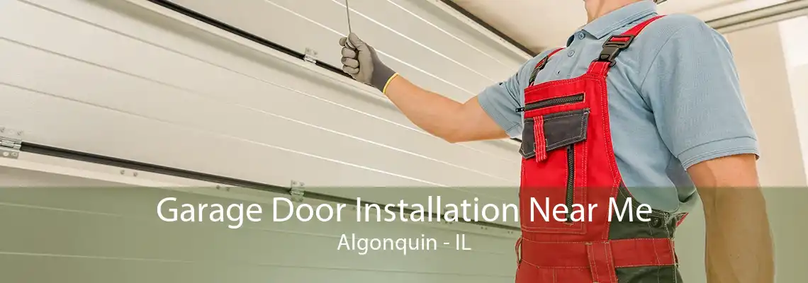 Garage Door Installation Near Me Algonquin - IL