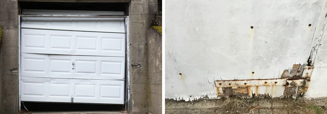 Rotten Commercial Garage Door Repair in Algonquin, IL