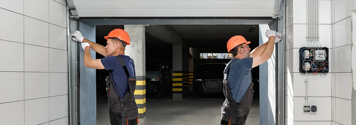 Wooden Garage Door Frame Repair in Algonquin, Illinois