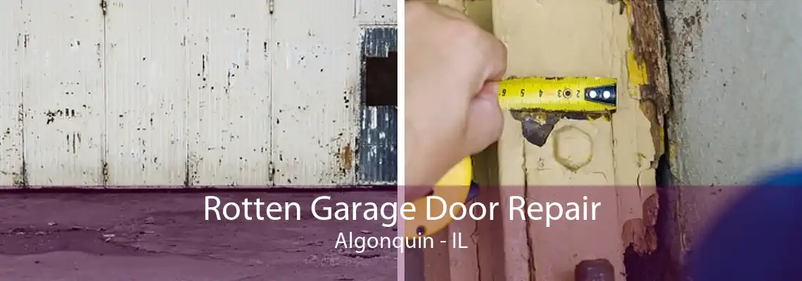 Rotten Garage Door Repair Algonquin - IL